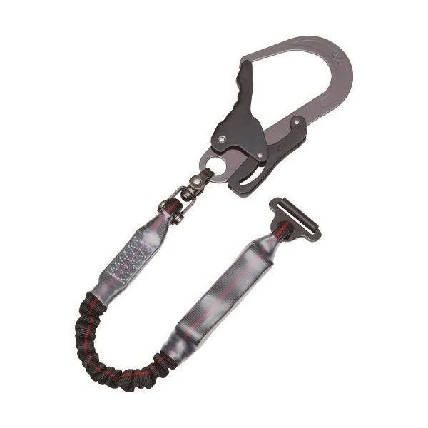 基陽 KH ジャバラ剣アルミ自在一口環10黒/緋ライン S3JHWK-10 1本 167-7160（直送品）