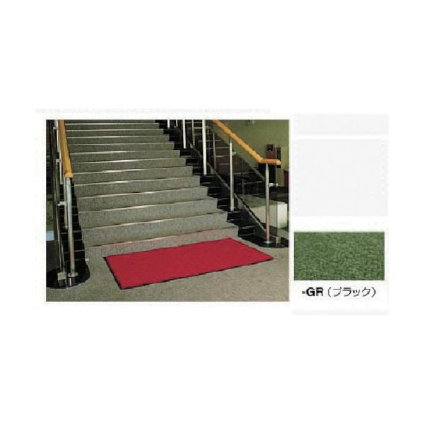 ナイキ マット W900×D1800×H9 SNL0918-GR 1個 868-6320（直送品）