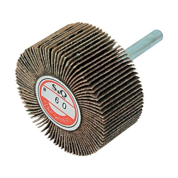 ムラコ MURAKO 軸付フラップ(金具無し) 外径60幅10軸径6 100# KN6010-100 1セット(10個) 852-5959（直送品）