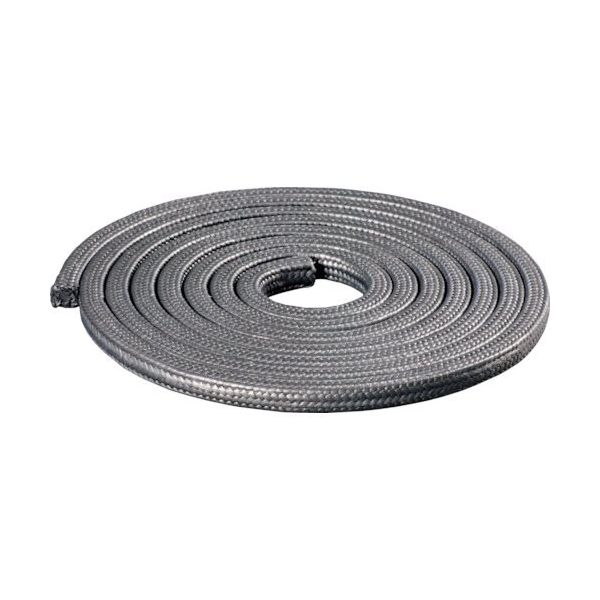 ジャパンマテックス Matex ケミカル用グランドパッキン(黒) 幅10mm×長さ3m×高さ10mm 6520-10.0-3M 1巻（直送品）