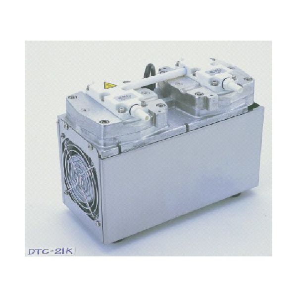 アルバック ULVAC 単相100V ダイアフラム型ドライ真空ポンプ DTC-22K 1台 127-5277（直送品）