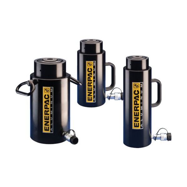 エナパック 安全ナット付超軽量アルミ単動油圧シリンダ RACL504 1台 852-0177（直送品）