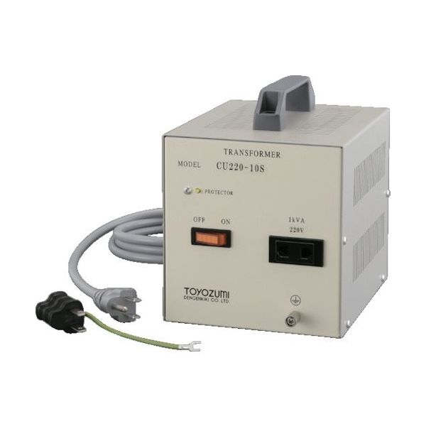 豊澄電源機器 豊澄電源 CUーS国内シリーズ 100V対220V 600VA CU220-06S 1台 790-3821（直送品）