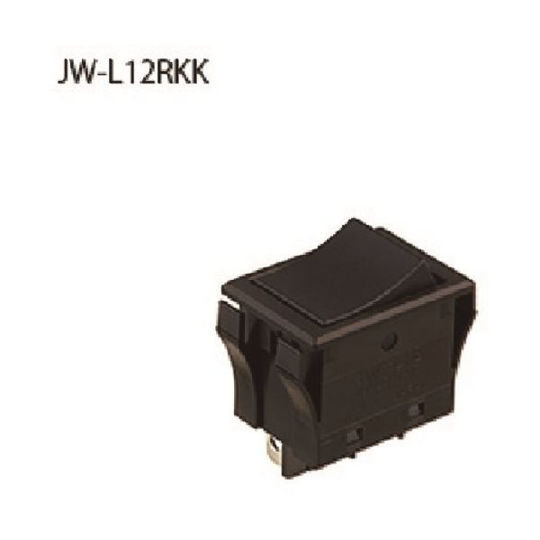 NKKスイッチズ ロッカスイッチ JWーLシリーズ 2極 ONーOFF JW-L21RGK 1個 183-0198（直送品）