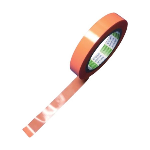 日東電工BM 高強度仮止め用粘着テープ スーパーストロングテープNo.3870 25mm×50m オレンジ 3870-25（直送品）