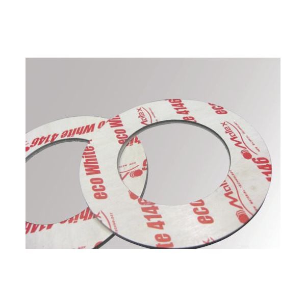 Matex 汎用白色ノンアスベストジョイントシート 100A×厚さ1.5mm 4146-1.5-RF-10K-100A 1セット(10枚)（直送品）