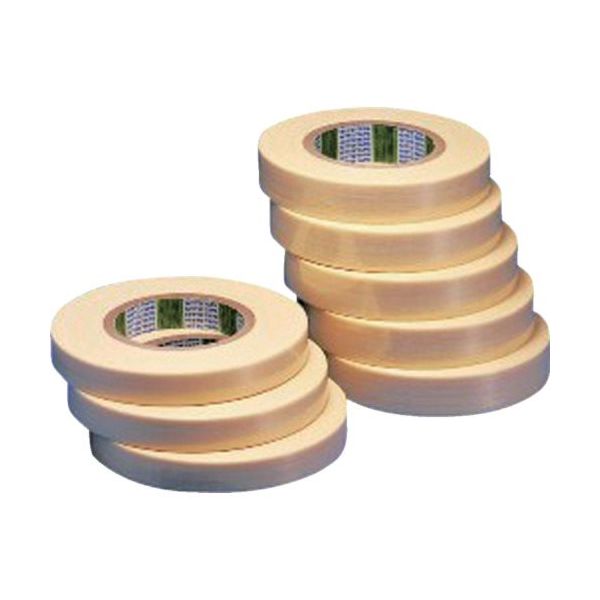 日東電工 日東電工CS フィラメントテープ No.3885 38mm×50m ホワイト 3885-38 1セット(30巻) 781-5204（直送品）