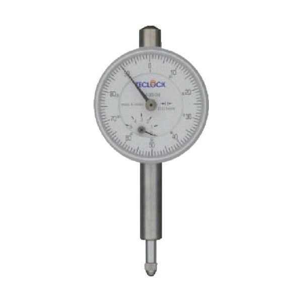 テクロック 小型ダイヤルゲージ 測定範囲5mm TM-35-04F 1個 838-0301（直送品）