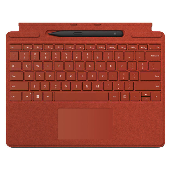 Surface Pro 8/X 用 スリム ペン 2付き Signature キーボード (ポピー