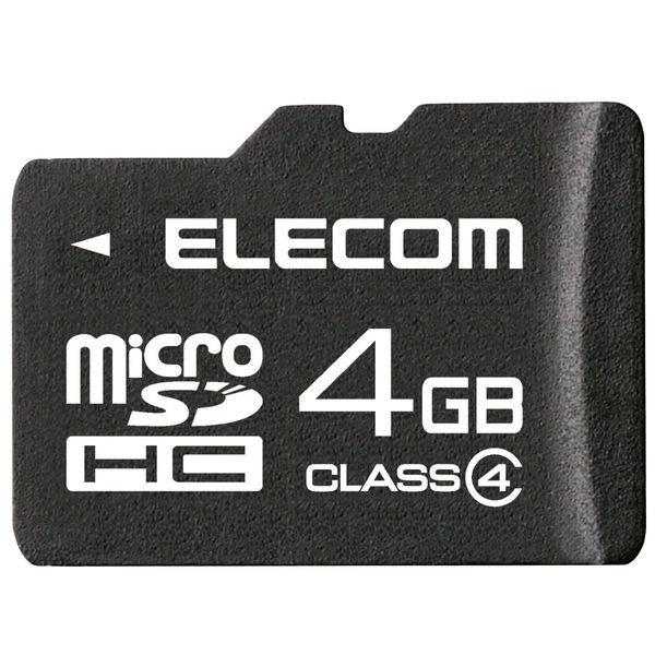 MicroSDHCカード Class4 4GB 法人専用 MF-MSD004GC4 H エレコム 1個