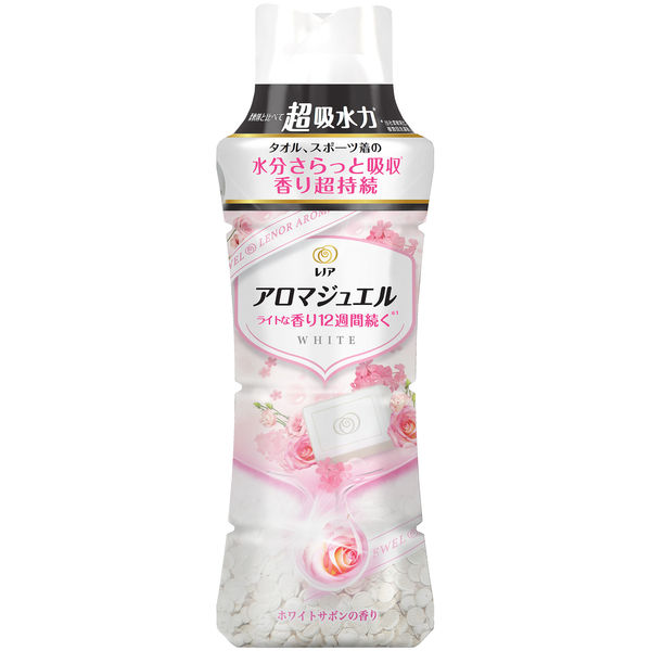 レノアハピネス アロマジュエル ホワイトサボンの香り 本体 470ml 1個 