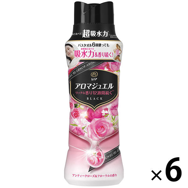 レノアハピネス アロマジュエル アンティークローズ＆フローラルの香り 本体 470ml 1箱（6個入） 香り付け専用剤 P＆G