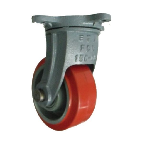 ヨドノ 重荷重用ジェンゴム車輪自在車付 GHB―g200X65 1個 132-1948（直送品）