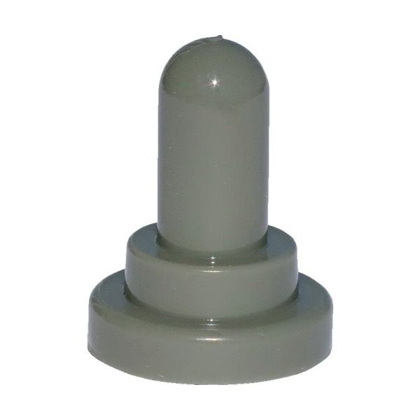 NKKスイッチズ M12トグルスイッチ用カラー防水キャップ ATー402 灰 AT-402-G 1個 788-7591（直送品）