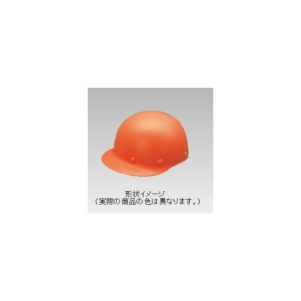 ユニット ヘルメット 野球帽型(墜...飛) 白 377-02WH 1個（直送品）