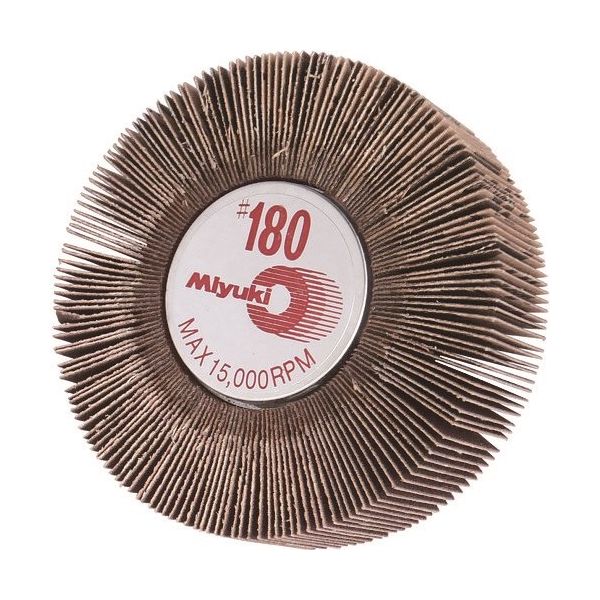 ミユキ産業 ミユキ ミラクルフラップ J87ー30R 80X25X6 180# MMR8025-180 1個 126-0896（直送品）