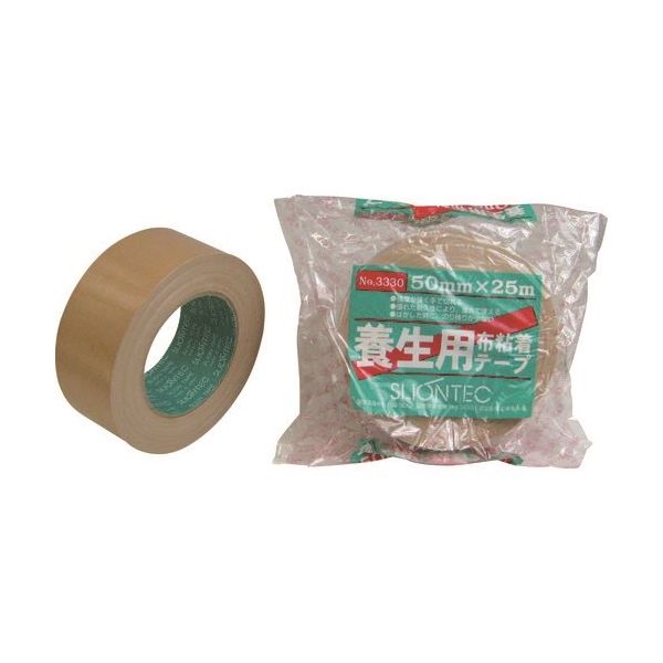 マクセル スリオン 養生用布粘着テープ 333000DB0050X25 1セット(60巻) 158-7583（直送品）