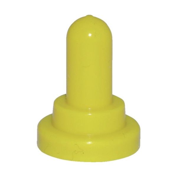 NKKスイッチズ M12トグルスイッチ用カラー防水キャップ ATー402 黄 AT-402-Y 1個 788-7621（直送品）