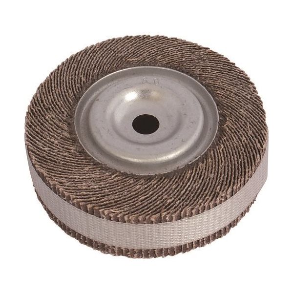 ミユキ産業 ミユキ フラップホイール A641ーA 100X25X9.53 80# FW100-25-9.53-80 1セット(2個)（直送品）