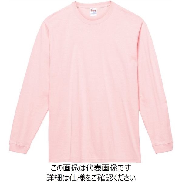 トムス 7.4オンススーパーヘビーウエイト長袖Tシャツ ライトピンク XS 00149-HVL-132-XS 1セット(2枚)（直送品）