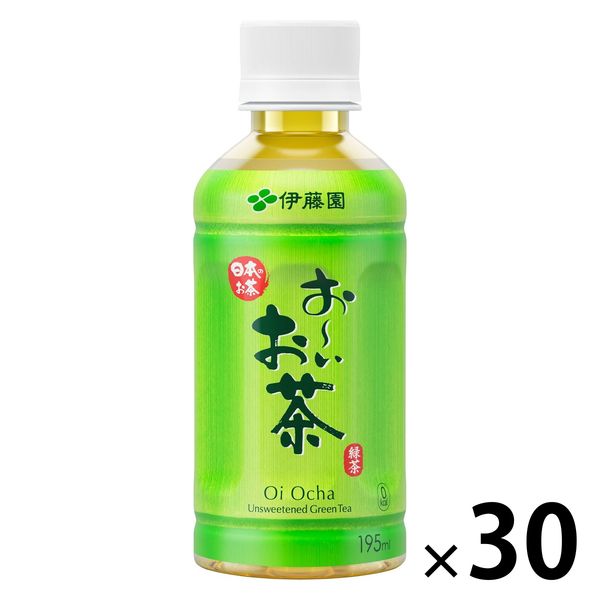 伊藤園 おーいお茶 緑茶 195ml ホット兼用 195ml 1箱（30本入） アスクル