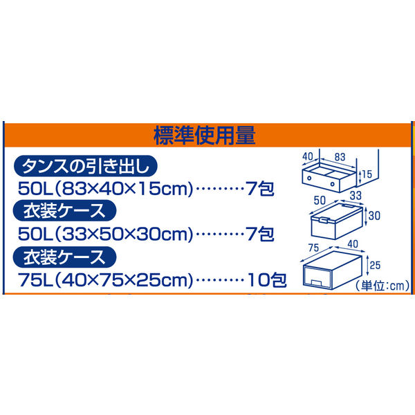 エステー ネオパラエース 引き出し・衣装ケース用 400g 4901070302499 400G×10点セット（直送品）