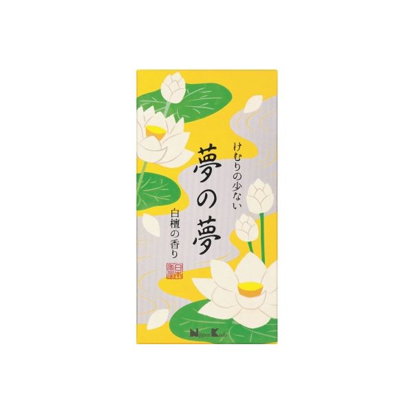日本香堂 夢の夢 白檀の香り バラ詰 100g 4902125268012 1セット(5個