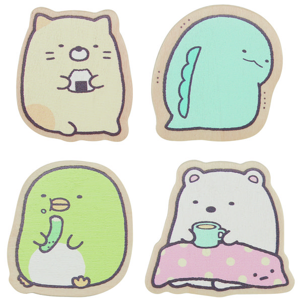 スケーター 木製マグネット すみっコぐらし WMGD1 4973307458774 1個×24点セット（直送品）