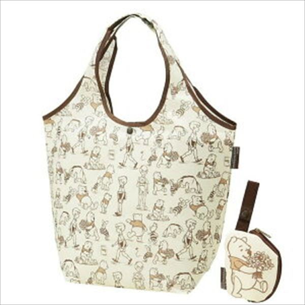 スケーター ショッピングエコバッグ くまのプーさんKBS42P 4973307502606 1個×6点セット（直送品）