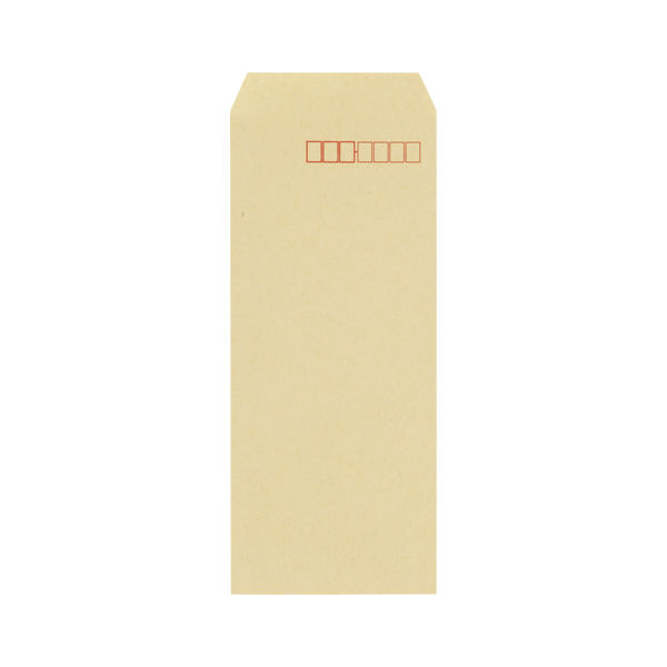 寿堂 クラフト封筒１０００枚　長４　７０ｇ〒枠 00542 1箱