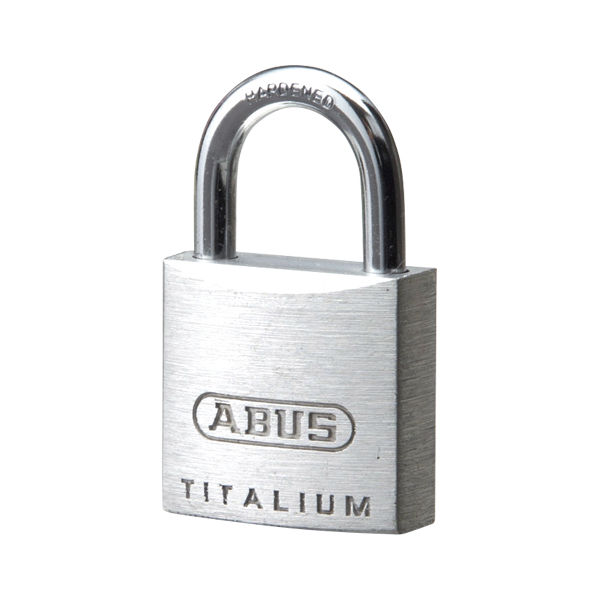ABUS アバス南京錠　タイタリウム　６４ＴＩ２５　3個（直送品）