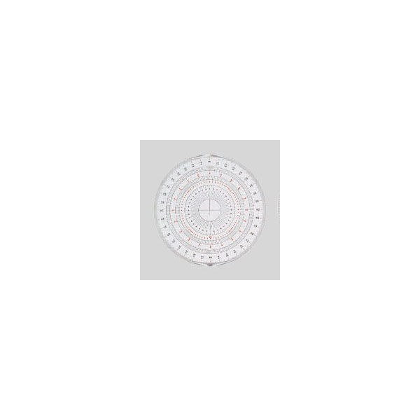 岡本製図器械 全円分度器　１５ｃｍ BO-15 (39-2015) 3枚（直送品）