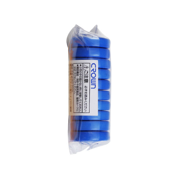 クラウングループ スクールマグタッチ30mm(10個入) CR-MG301S-BL 1セット(2パック)（直送品）
