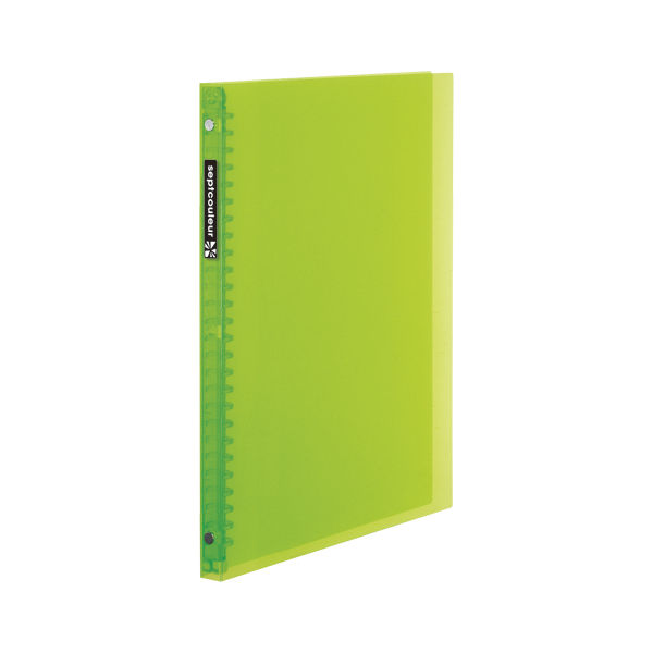 マルマン セプトクルールファイルノートB5薄型 F007B-03 グリーン 1セット(10冊)（直送品）