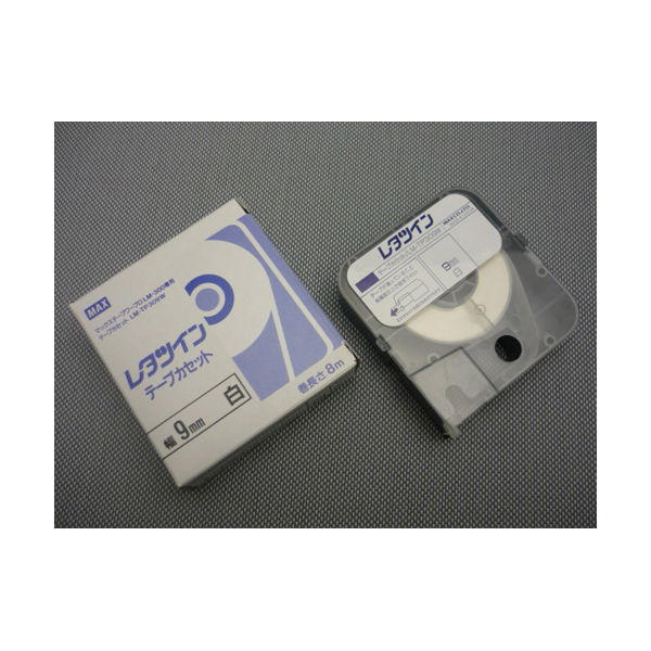 マックス レタツイン用テープカセット LM-TP309W 5個（直送品）