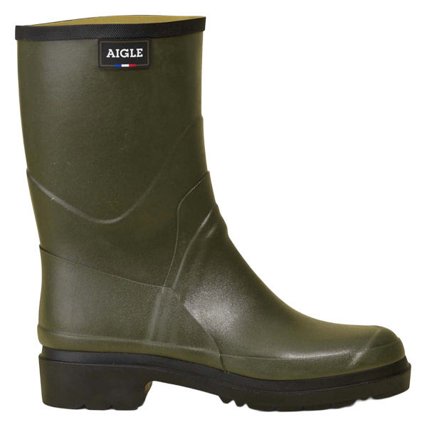 AIGLE(エーグル) メンズ メゾン ビソン2 ラバーブーツ 045(27.5cm) カーキ ZZH3650 1足（直送品）