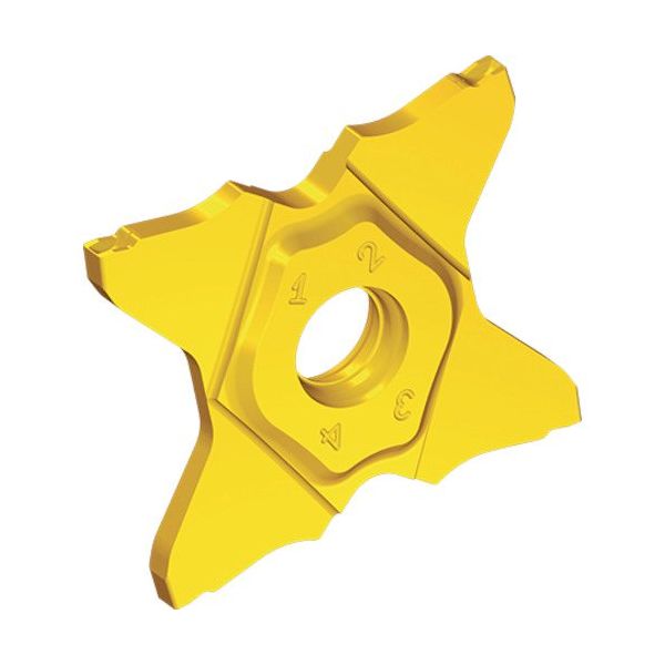 TAEGUTEC クアッドラッシュ 深溝入・突切加工用チップ TQC 34-1.50-0.15 TT9080 1セット(5個)（直送品）