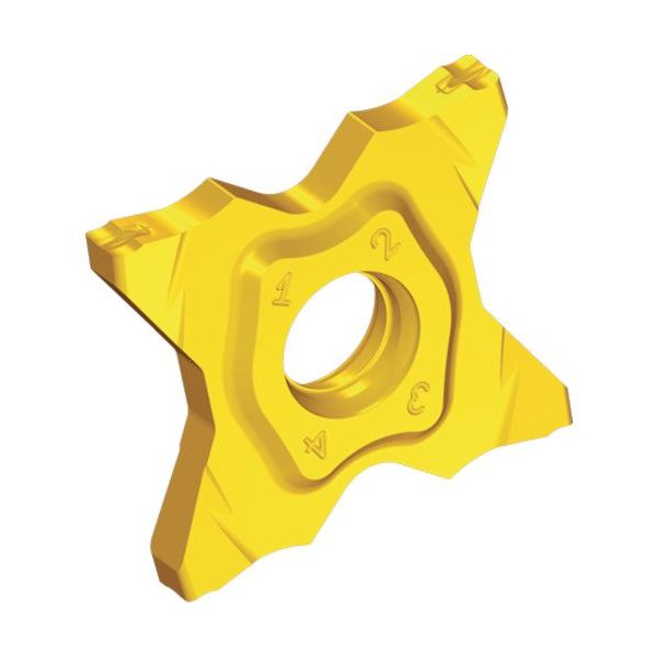 TAEGUTEC クアッドラッシュ 高精度突切・溝入加工用チップ TQJ 27-3.15-0.15 TT9080 1セット(5個)（直送品）