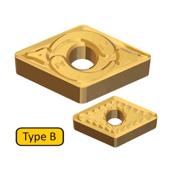 TAEGUTEC 旋削加工用チップ Tーターン CVD DNMG 150612 MP TT9225 1セット(10個)（直送品）