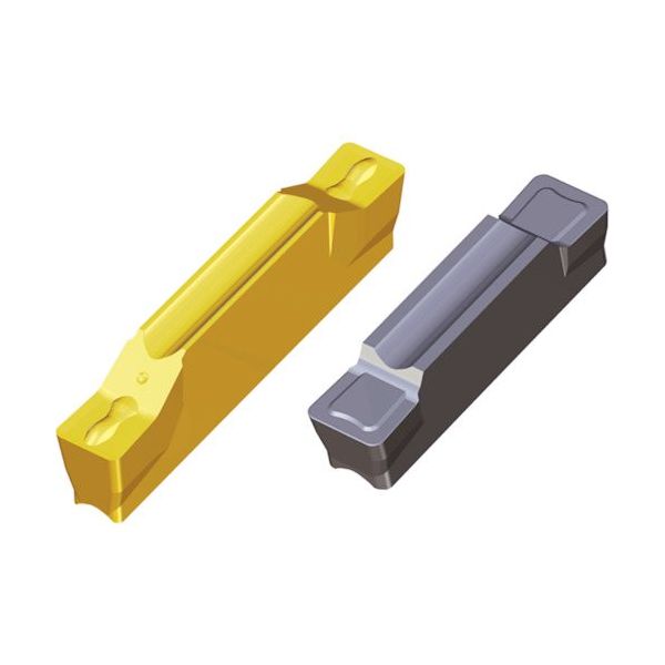 NTKカッティングツールズ TAEGUTEC 突切・溝入用チップ Tークランプ TDT 4E-0.4 TT7015 1セット(10個)（直送品）