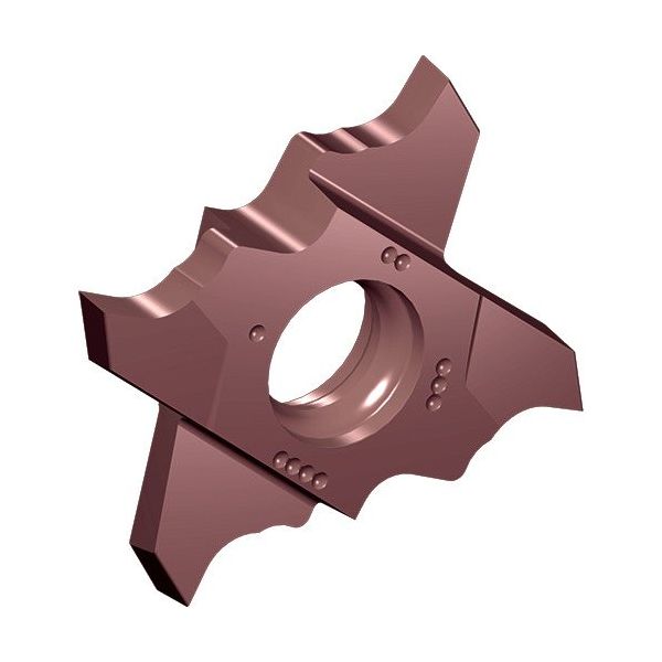 TAEGUTEC クアッドラッシュ 突切・溝入加工用高精度研削タイプチップ TQS 20-0.50-0.05-L TT4430（直送品）