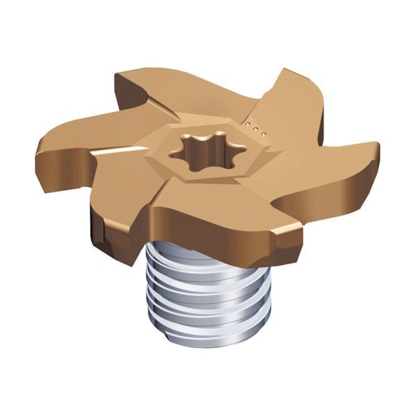 TAEGUTEC 交換式超硬スロッターヘッド マキシラッシュ TST217W3.17R020-4S08 5543 1セット(2個)（直送品）