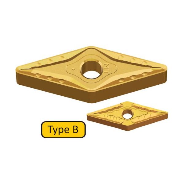 TAEGUTEC 旋削加工用チップ Tーターン CVD VNMG 130408 MT TT5100 1セット(10個)（直送品）