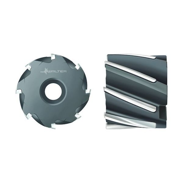 ワルタージャパン Walter ろう付けヘリカル溝削りエンドミル F1675.B.050.Z06.40.K 1個 411-5357（直送品）