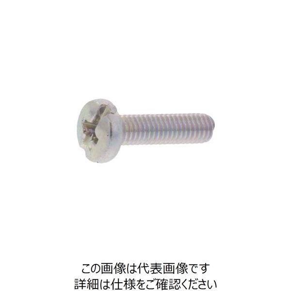 ファスニング J 3カーB 鉄（+）（ー）バインド小ねじ 4 X 8 000002040040008004 1箱（1500個）（直送品）