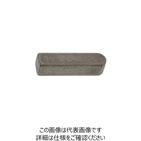 サンコーインダストリー シンJIS SUS316 片丸キー 7X7X45 D011K0120070045000 1箱（20個）（直送品）