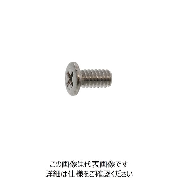 ファスニング J クローム 鉄（+）0番2種 ナベ小ねじ 1.7 X10.0 400002000017010006 1箱（5000個）（直送品）