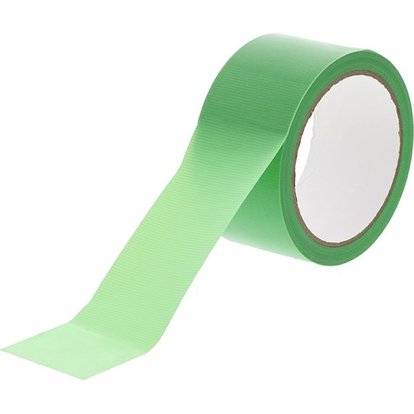 養生 テープ 1巻 50×25 緑 粘着テープ シモジマ SWAN - 梱包、テープ
