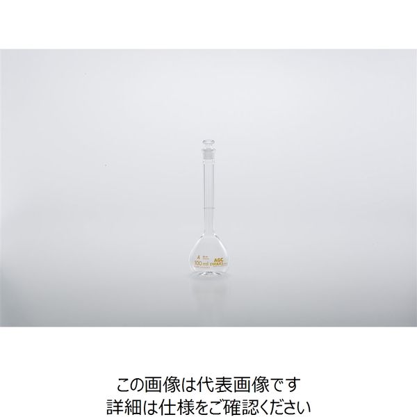 AGCテクノグラス メスフラスコ(IWAKI)200mL S75-1024-05 1セット(3個)（直送品）