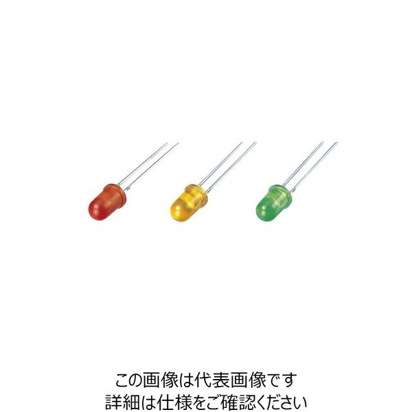 ナリカ 発光ダイオード 赤 LED （10個組） P70-0240-11 1セット